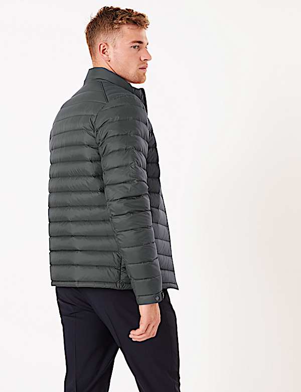 Feather & Down Puffer Jacket