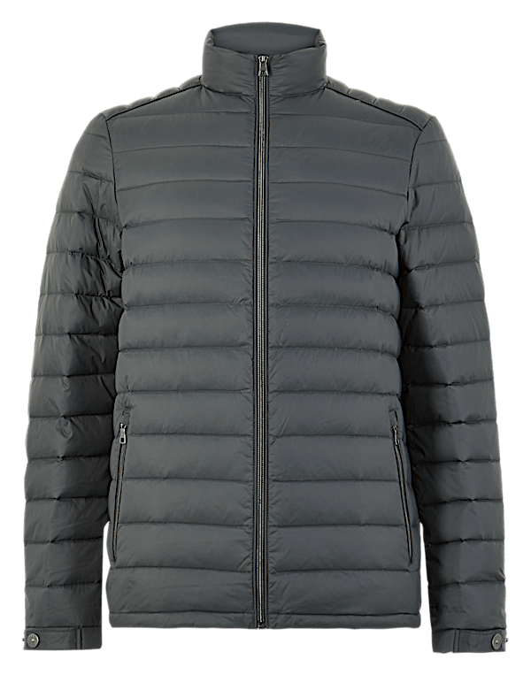 Feather & Down Puffer Jacket