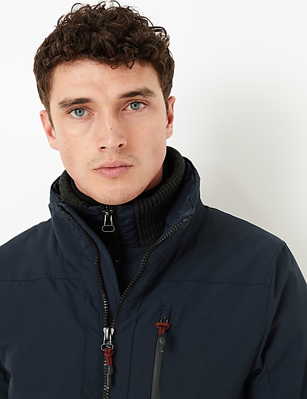 Double Collar Padded Jacket with Stormwear™