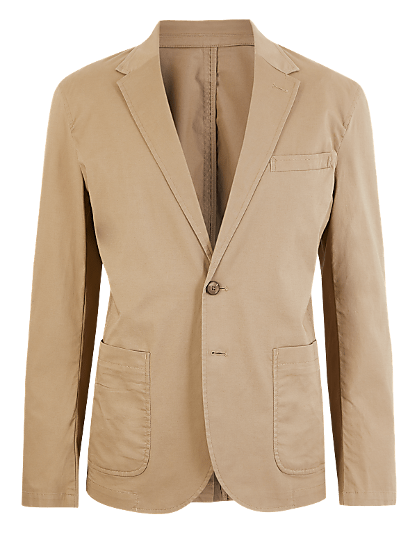 Slim Fit Cotton Jacket