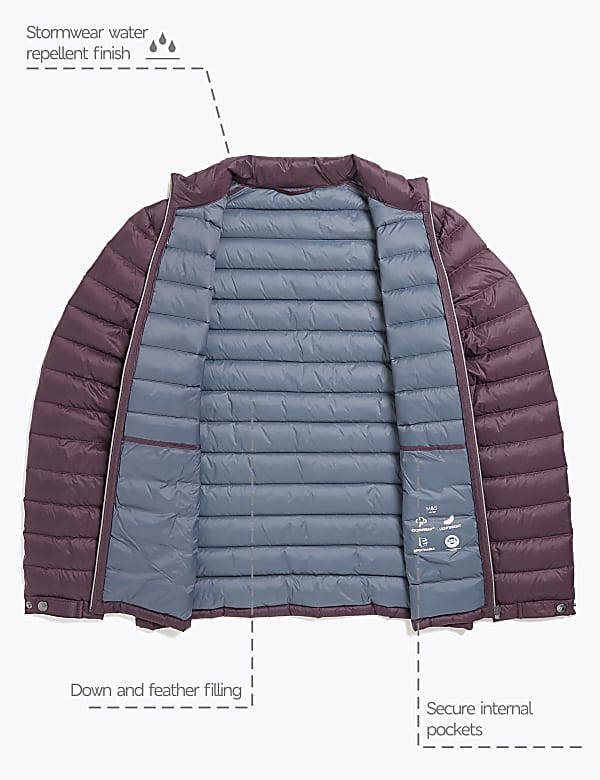 Feather & Down Puffer Jacket