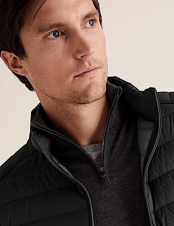 Feather & Down Puffer Jacket