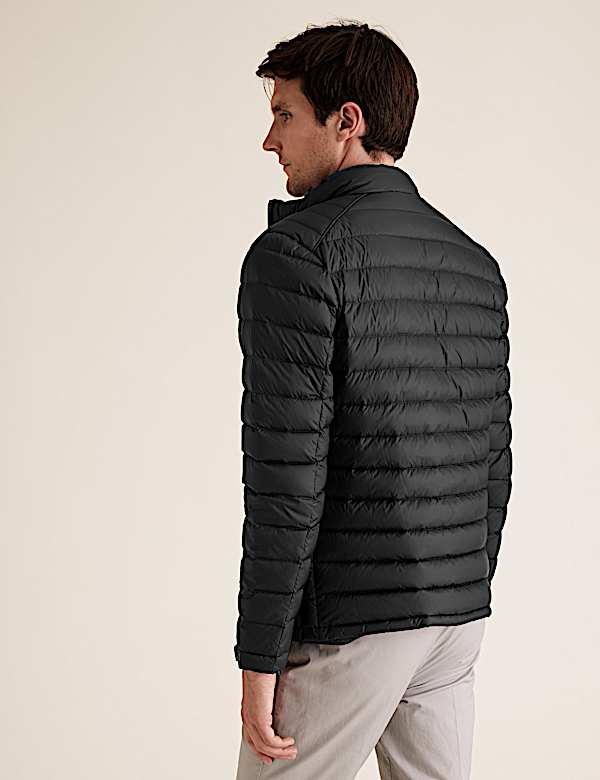 Feather & Down Puffer Jacket