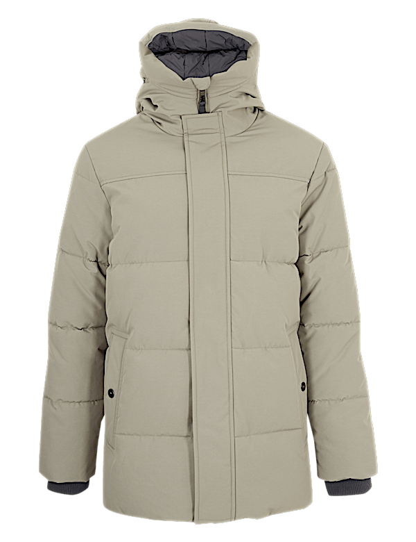 Hooded Puffer Jacket with Thermowarmth&trade;