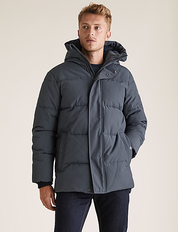 Hooded Puffer Jacket with Thermowarmth™