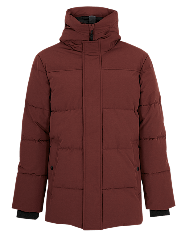 Hooded Puffer Jacket with Thermowarmth&trade;