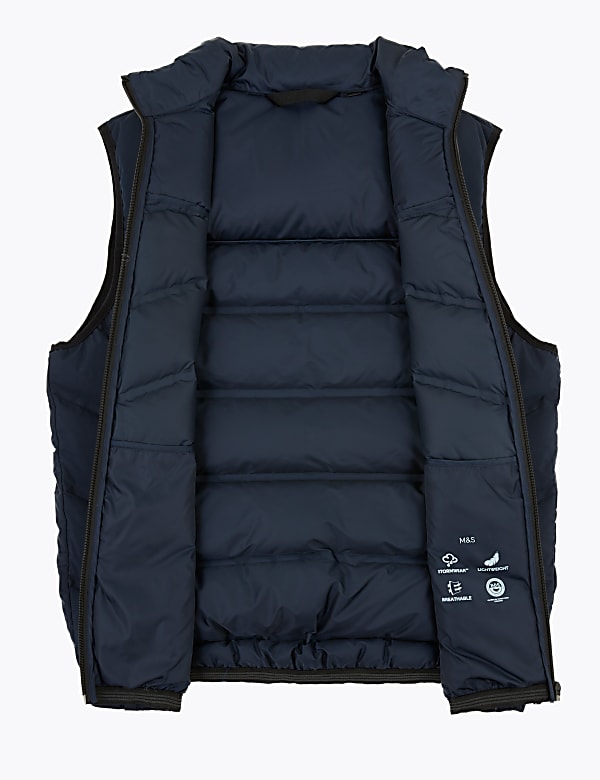 Feather & Down Gilet with Stormwear™