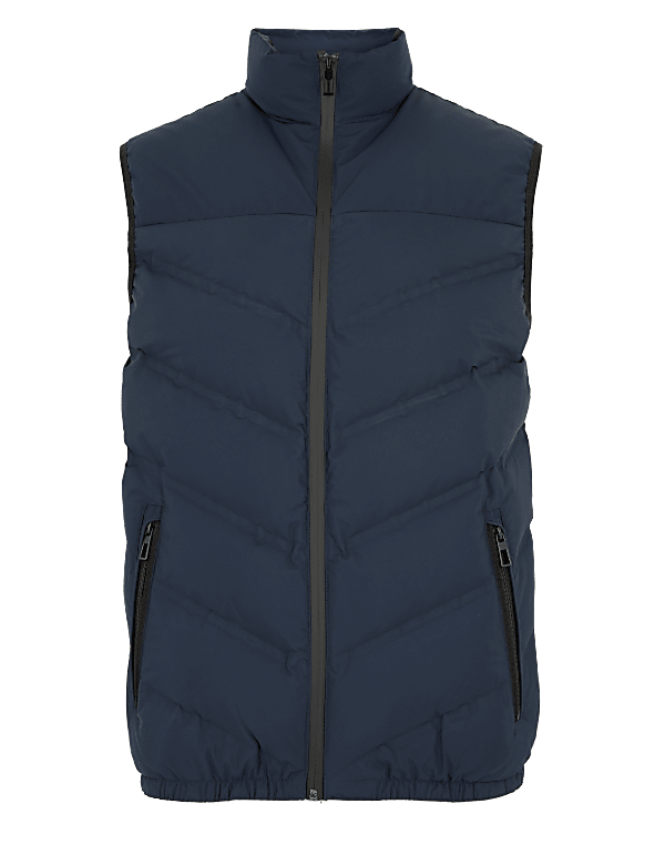 Feather & Down Gilet with Stormwear™