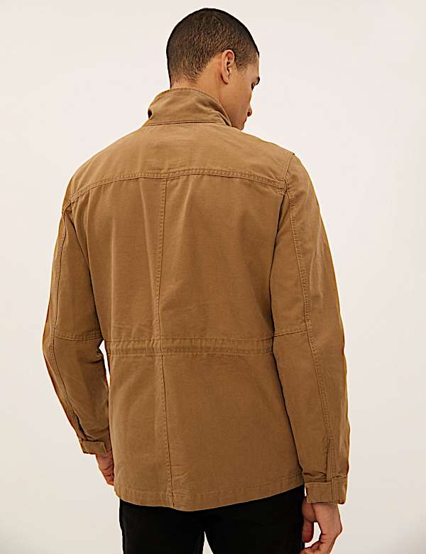 Pure Cotton Utility Jacket