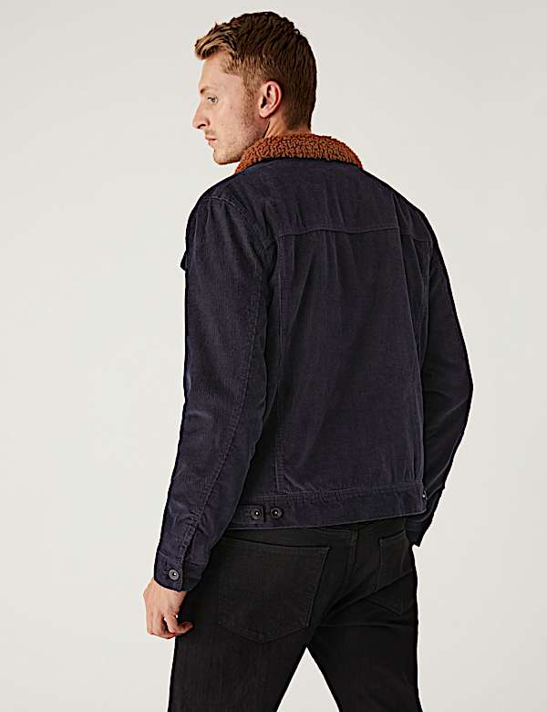 Corduroy Trucker Jacket with Stormwear™