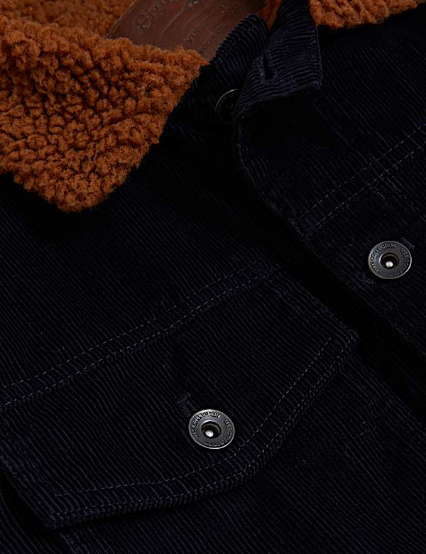 Corduroy Trucker Jacket with Stormwear™