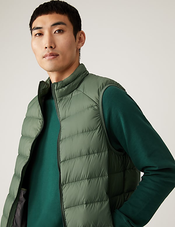 Feather and Down Gilet