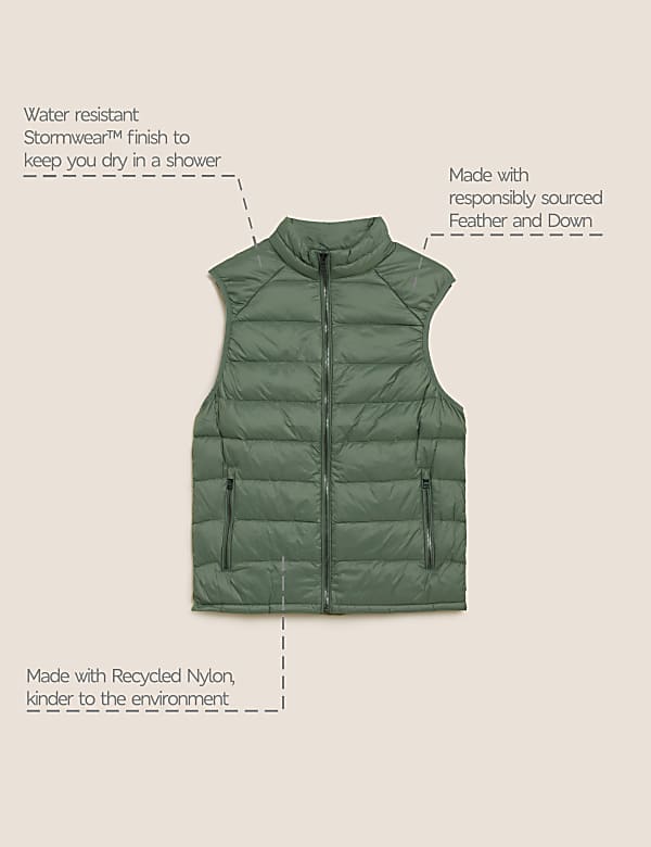 Feather and Down Gilet