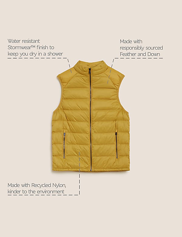 Feather and Down Gilet