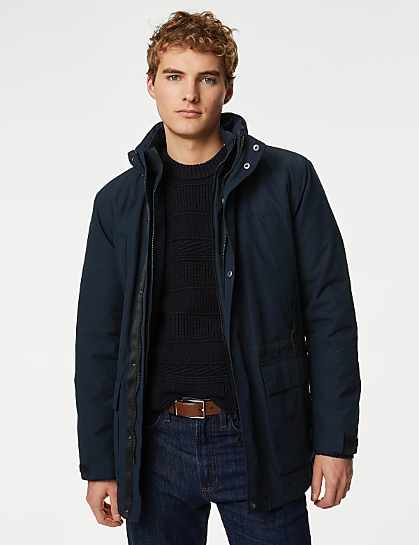 M&s navy jacket outlet