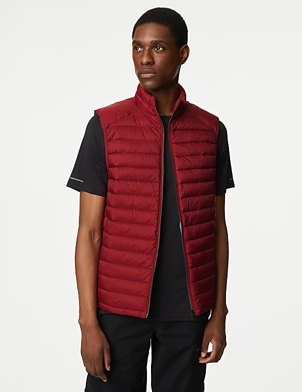 Feather and Down Gilet with Stormwear™