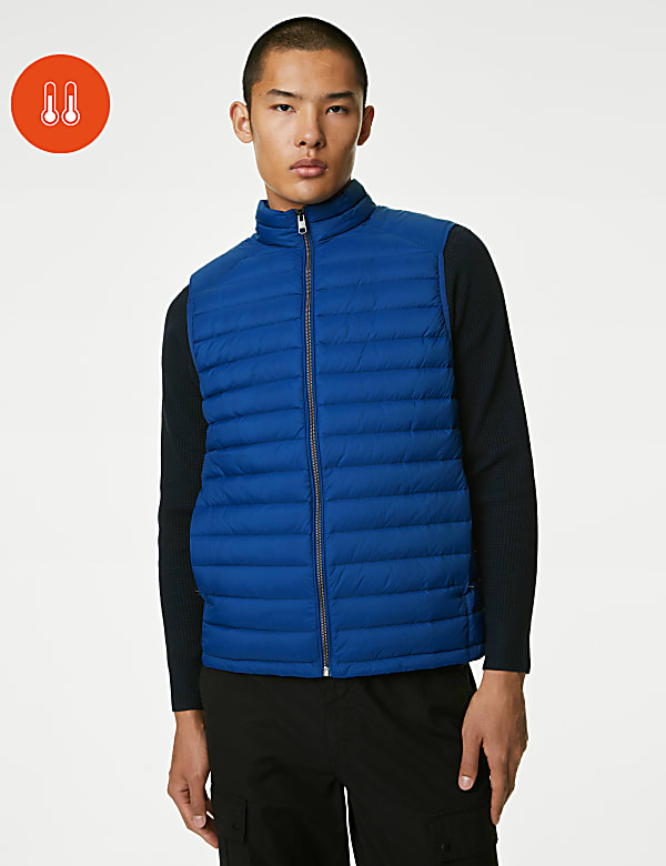 Feather and Down Gilet with Stormwear™