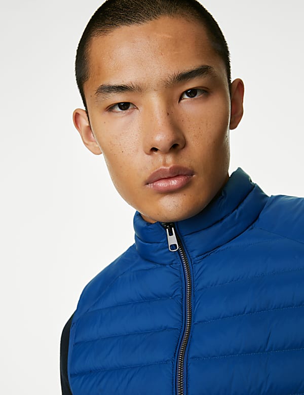 Feather and Down Gilet with Stormwear™