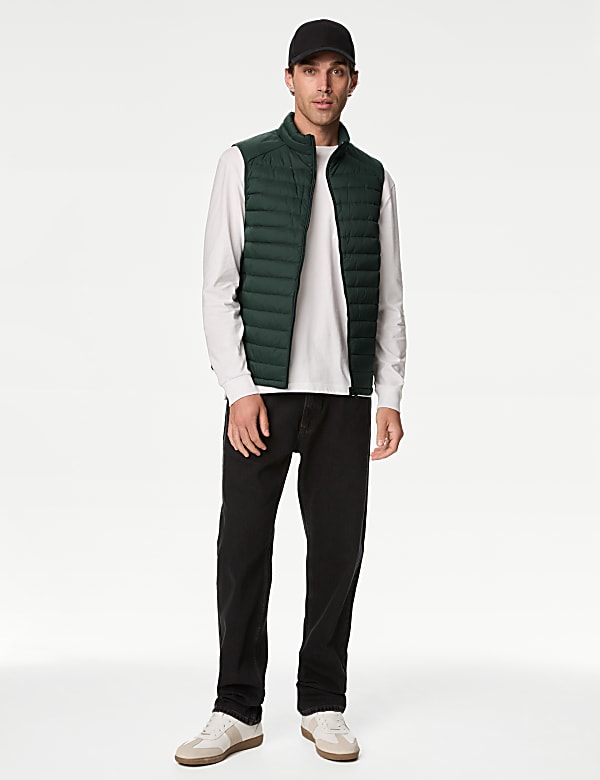 Feather and Down Gilet with Stormwear™