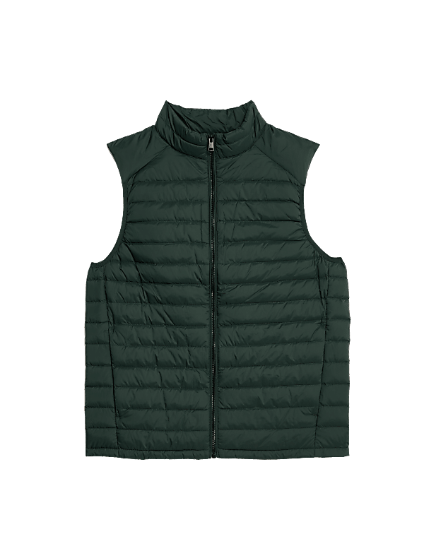 Feather and Down Gilet with Stormwear™