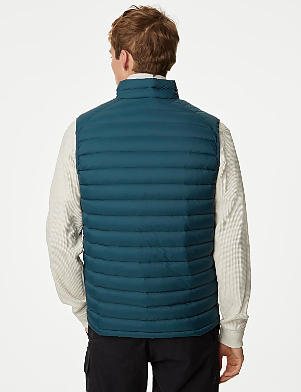 Feather and Down Gilet with Stormwear™