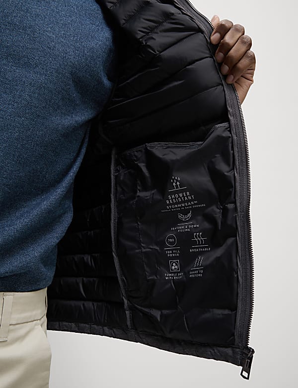 Feather and Down Gilet with Stormwear™