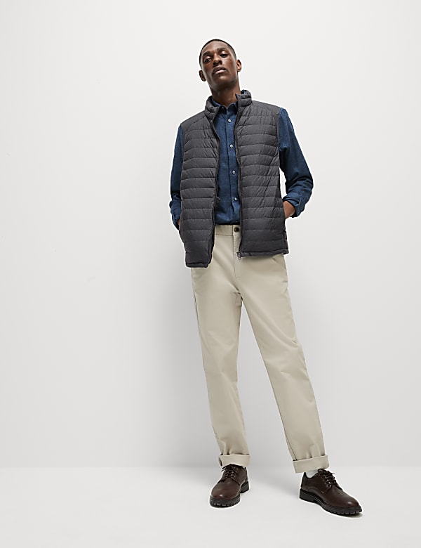 Feather and Down Gilet with Stormwear™