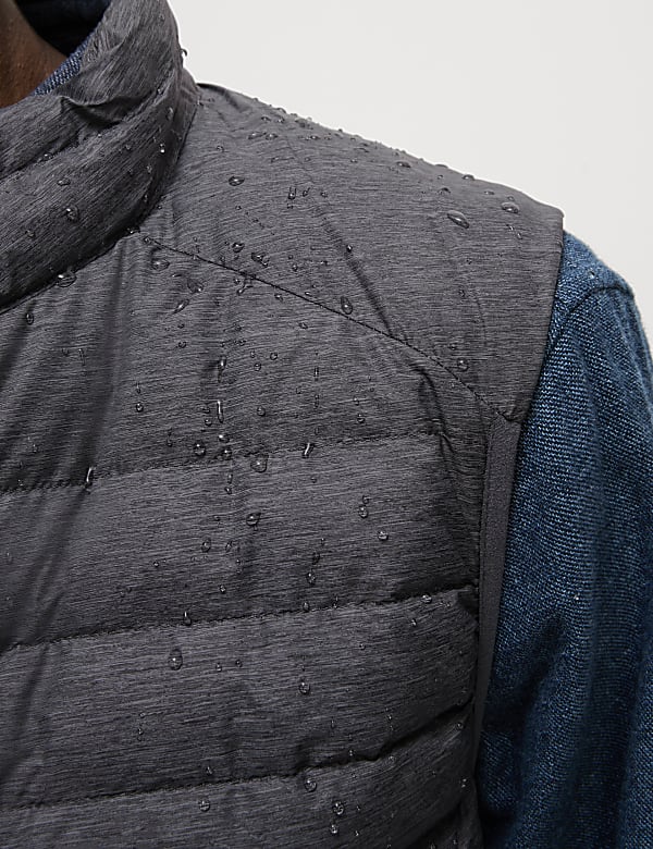 Feather and Down Gilet with Stormwear™