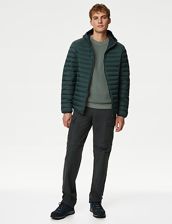 Feather and Down Jacket with Stormwear™