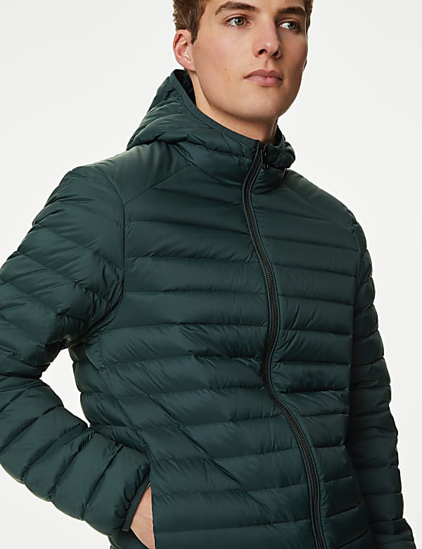 Feather and Down Jacket with Stormwear™