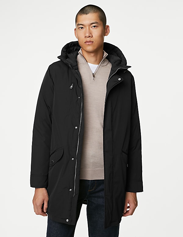 Feather parka deals