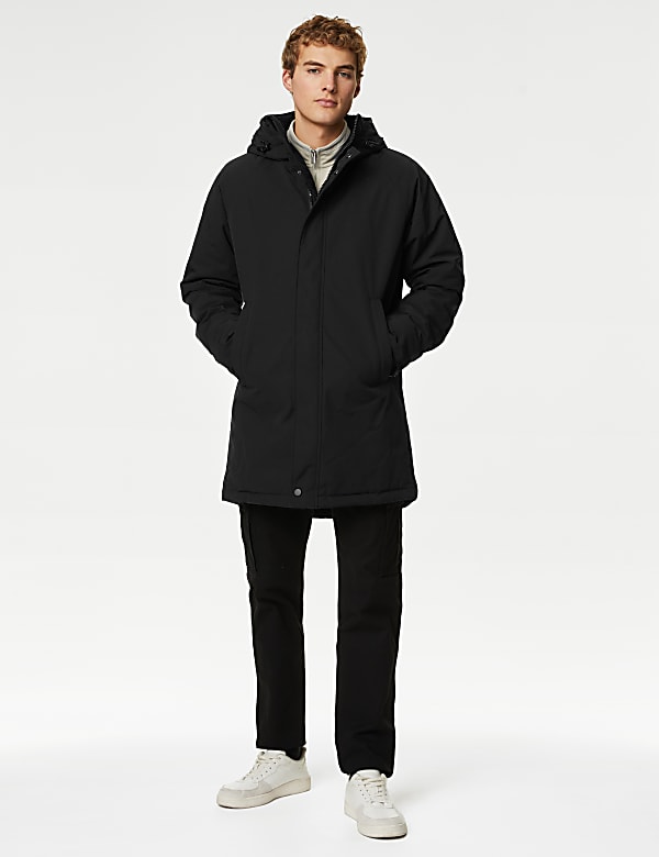 Borg Lined Parka Jacket with Stormwear&trade;
