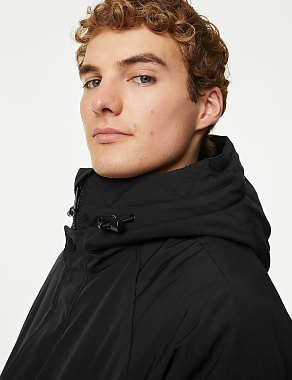 Borg Lined Parka Jacket with Stormwear&trade;