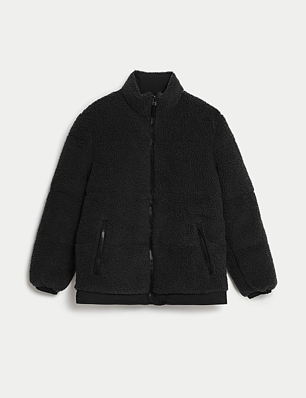 Borg Puffer Jacket with Thermowarmth&trade; - US