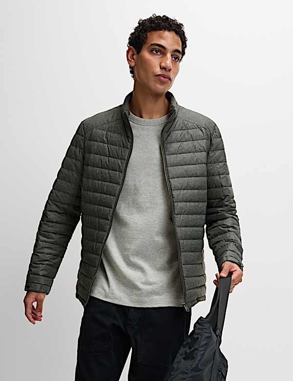 Lightweight Feather & Down Puffer Jacket with Stormwear&trade; - JO