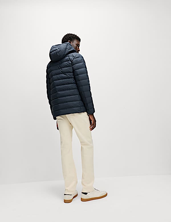 Lightweight Feather & Down Padded Jacket