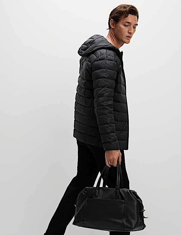 Lightweight Feather & Down Padded Jacket