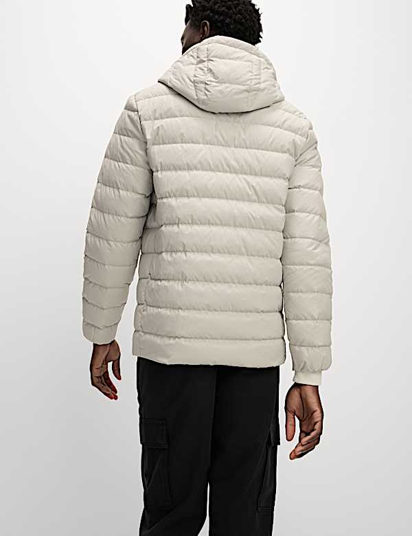 Lightweight Feather & Down Padded Jacket