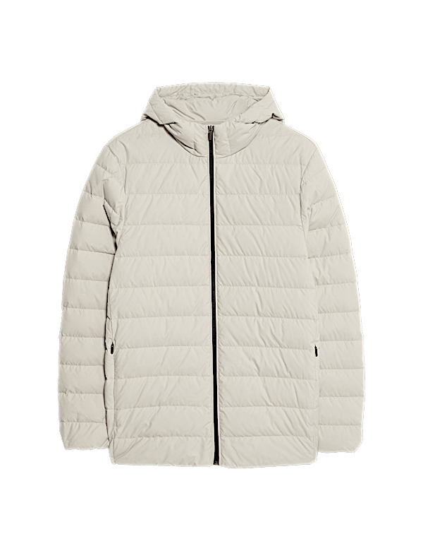Lightweight Feather & Down Padded Jacket