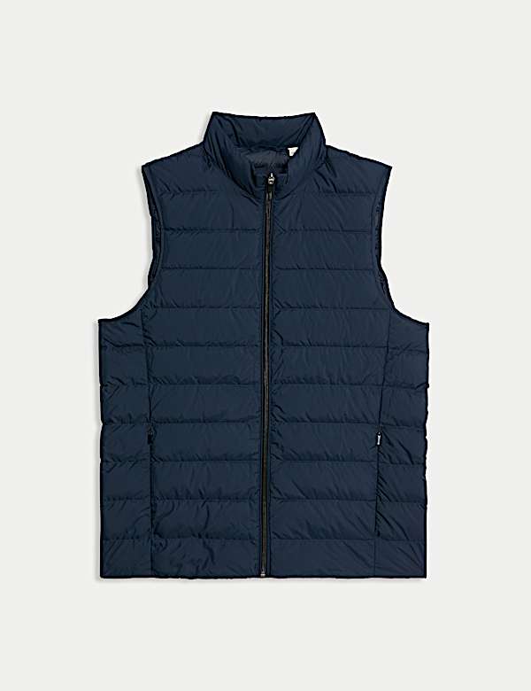 Feather and Down Padded Lightweight Gilet - RS