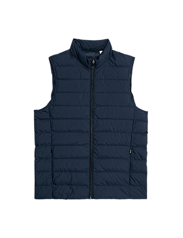 Feather and Down Padded Lightweight Gilet