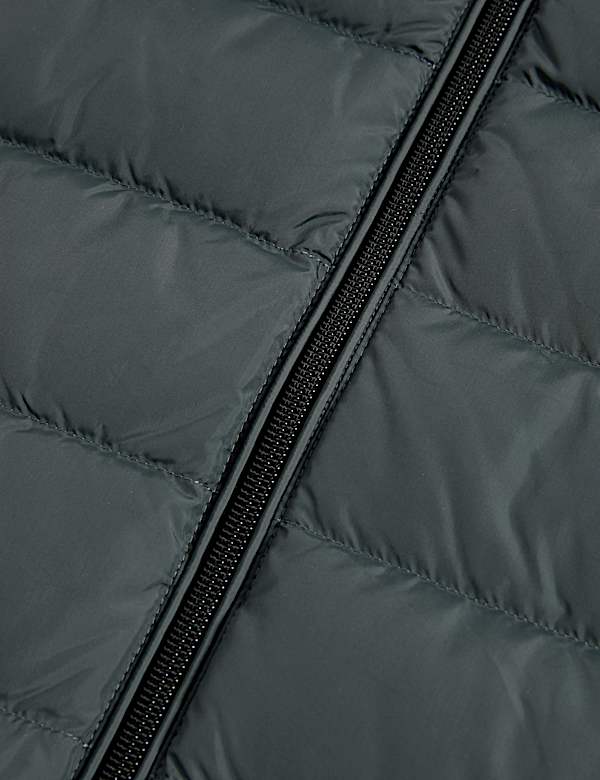 Feather and Down Padded Lightweight Gilet