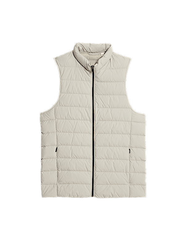 Feather and Down Padded Lightweight Gilet