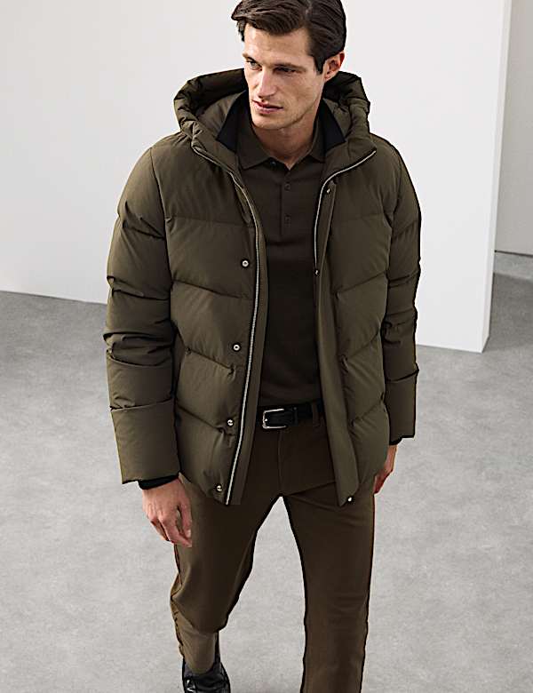 Jacke mit Daunen-/Federfüllung und Stormwear™-Technologie - AT