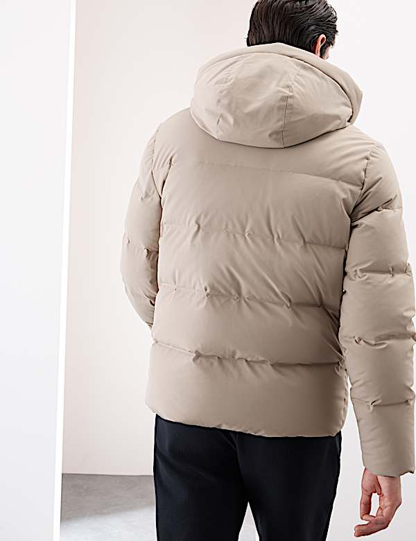 Feather & Down Puffer Jacket with Stormwear™ - US