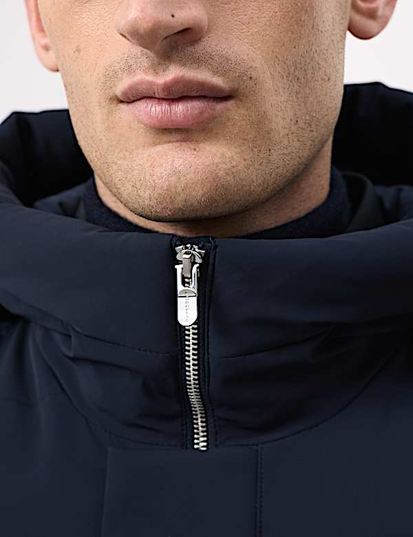 Feather and Down Puffer Jacket with Stormwear™ - US