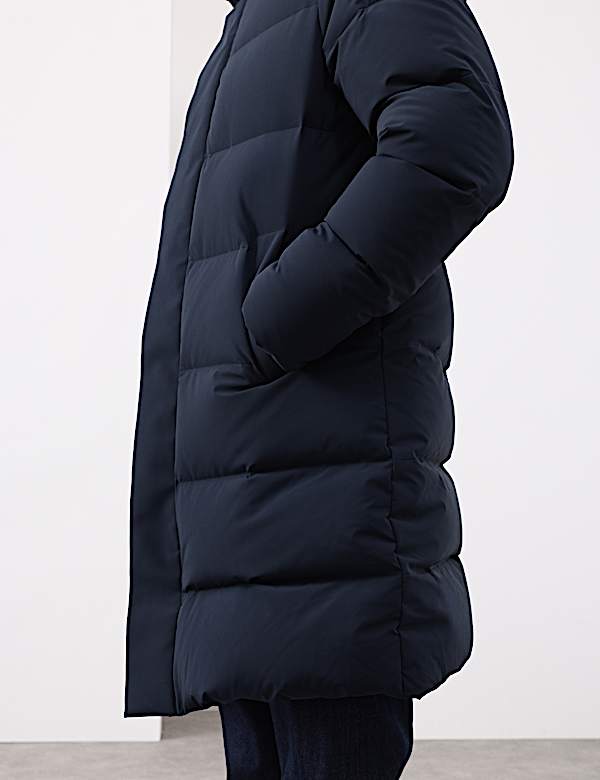 Feather and Down Puffer Jacket with Stormwear™ - US