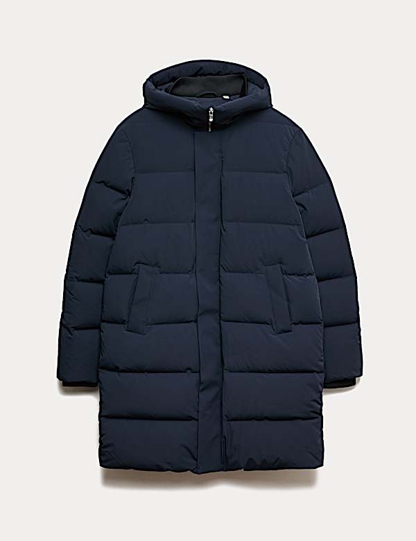 Feather and Down Puffer Jacket with Stormwear™ - SK