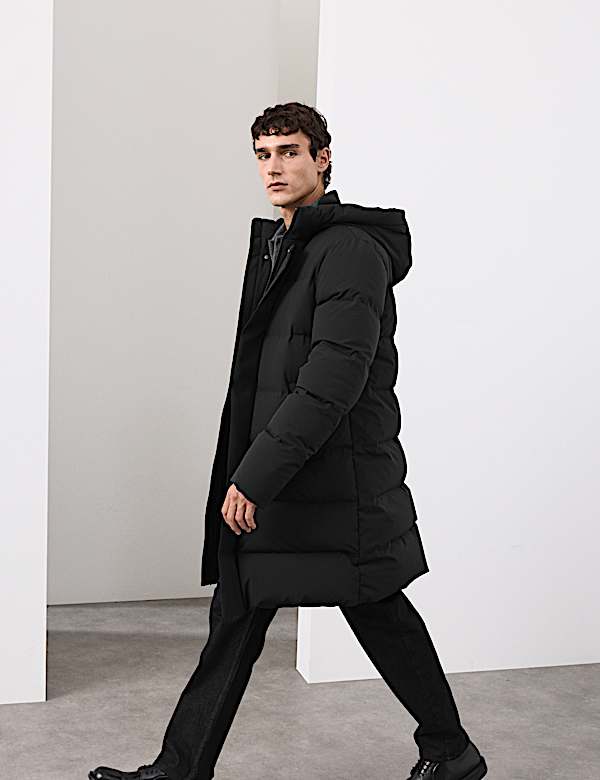 Feather and Down Puffer Jacket with Stormwear&trade; - PL