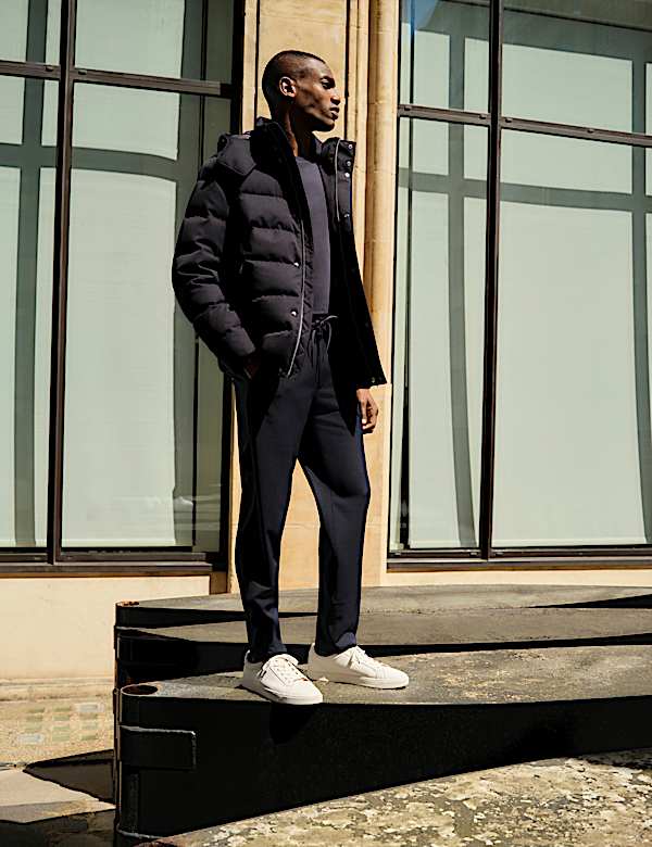 Feather & Down Performance Puffer Jacket with Stormwear™ Plus - EE